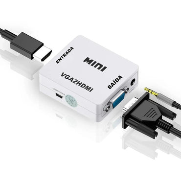 Adaptador Conversor Vga Fêmea Para Hdmi - Vga2hdmi