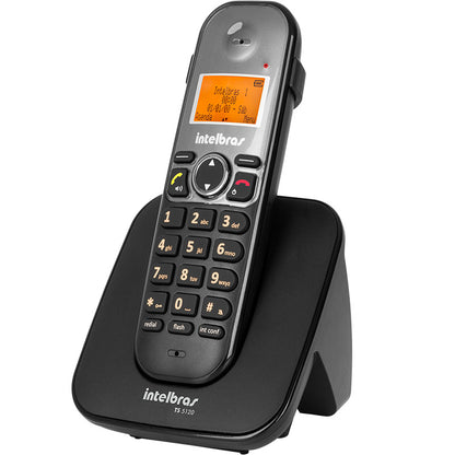 Telefone Sem Fio Intelbras Ts5120 Preto Ident De Chamadas Viva Voz - 4125120