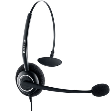 Telefone Headset Telefonista Com Base Discadora Intelbras Hsb50 - 4013330