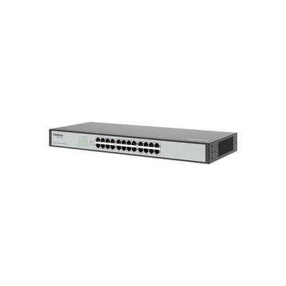 Switch 24 Portas Gigabit 10/100/1000 Mbps Intelbras SG 2400 QR+ - 4760022