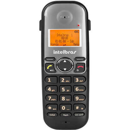 Telefone Sem Fio Intelbras Ts5120 Preto Ident De Chamadas Viva Voz - 4125120