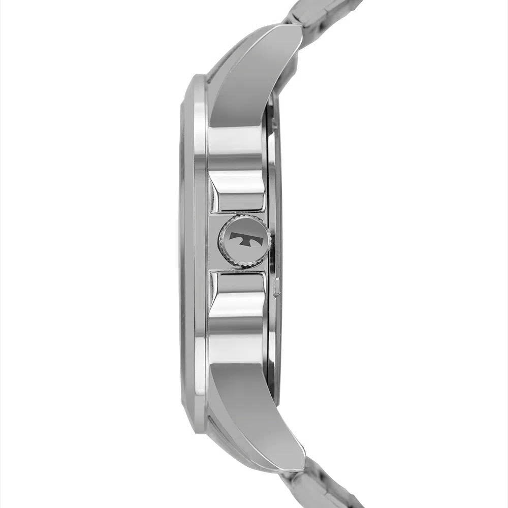 Relógio de Pulso Technos Masculino Racer em Aço Prata - 2115KLM/1R