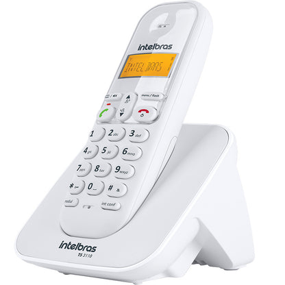 Telefone Sem Fio Intelbras Ts3110 Branco Ident De Chamadas - 4123010