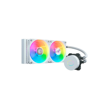 Water Cooler Dual Fan Cooler Master ML240L V2 RGB 240mm (Intel/AMD) Branco - MLW-D24M-A18PW-RW