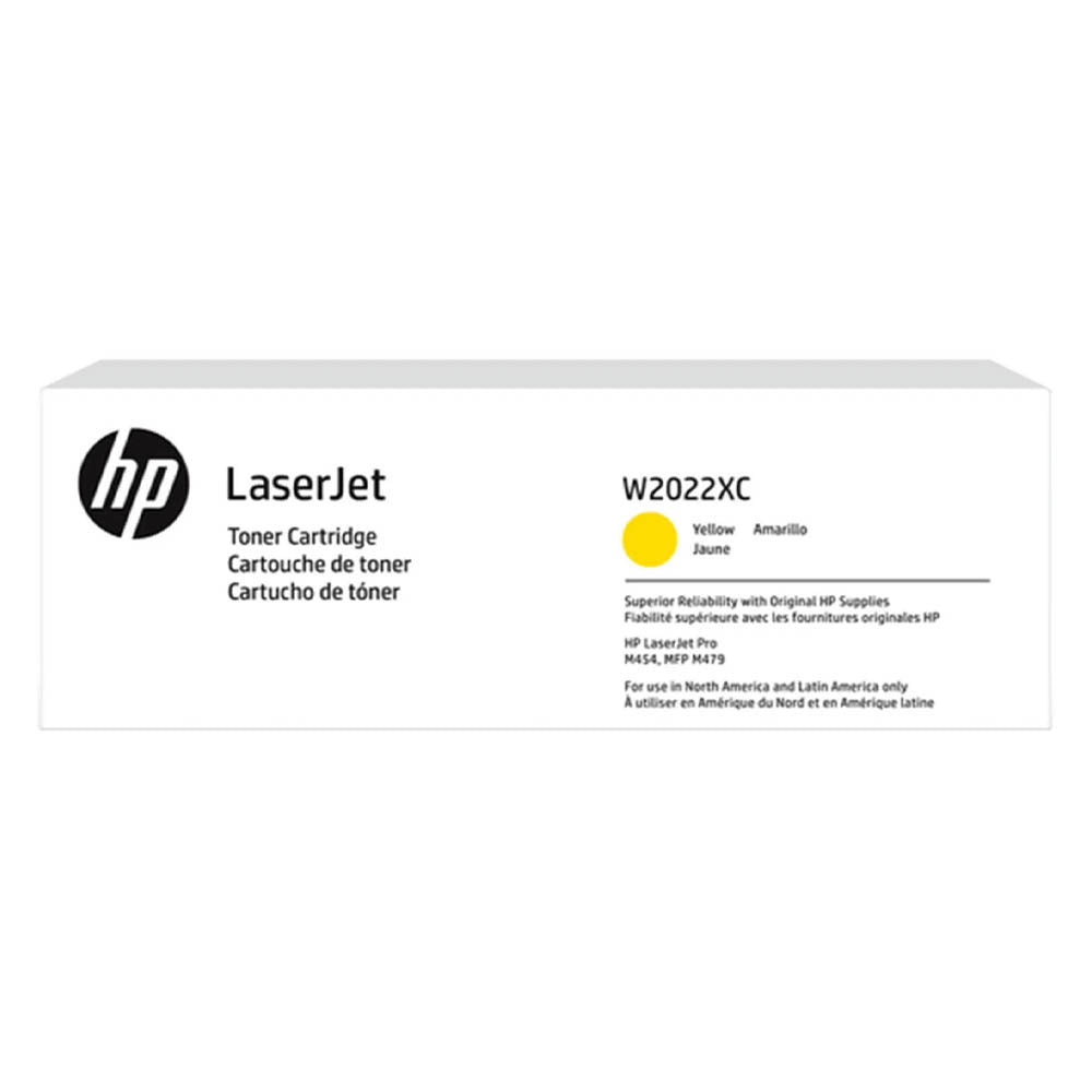 Toner HP W2022XC Amarelo - P/ HP M454 M479