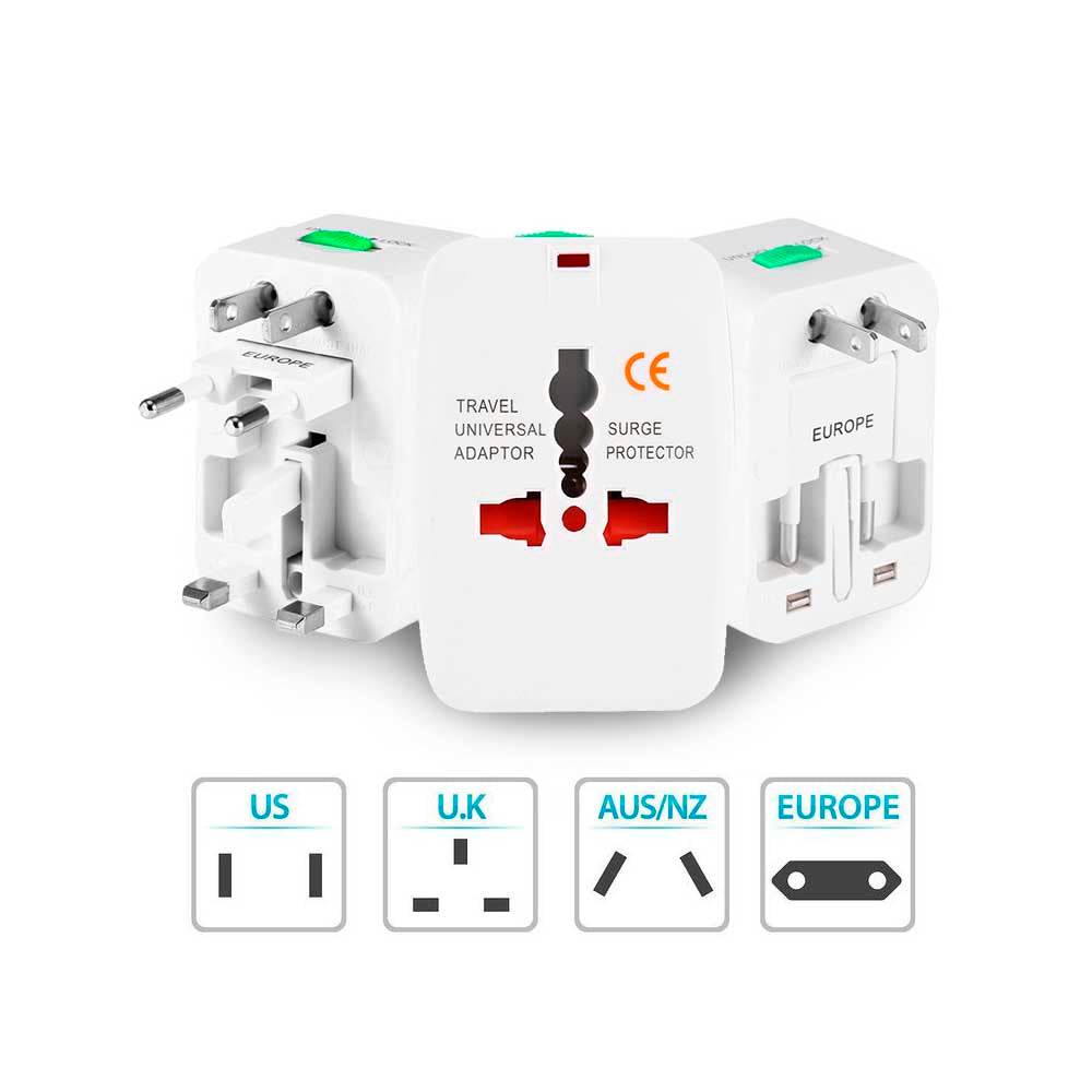 Tomada Adaptador de Viagem Padrão Universal