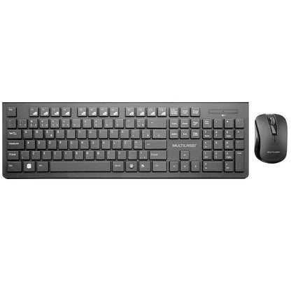 Kit Teclado E Mouse Sem Fio Multilaser Tc212