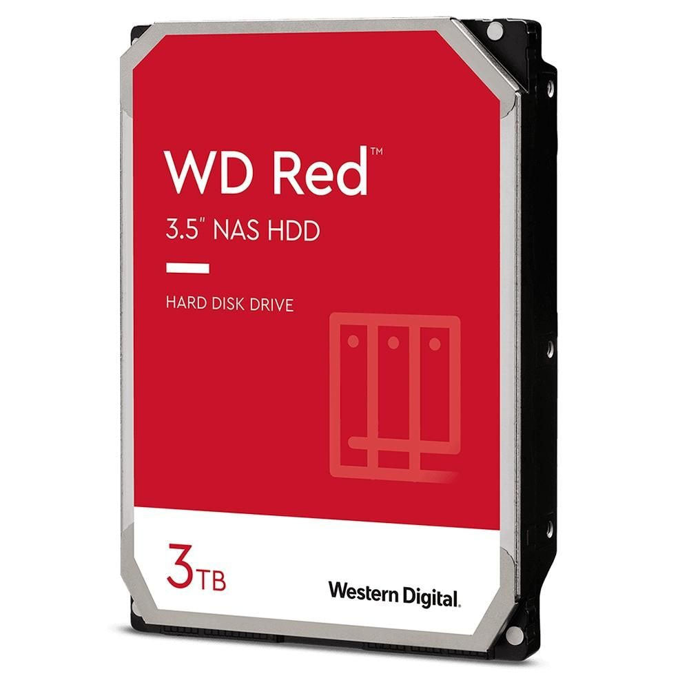 Hd Para Servidor Nas 3tb Western Digital Wd Red 3.5 Sata 128mb - WD30EFAX-68JH4N1