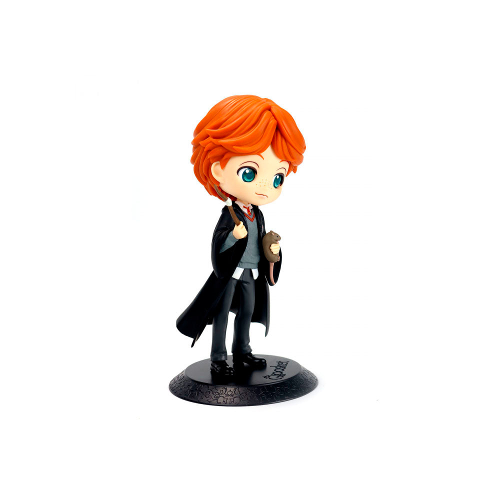 Action Figure Harry Potter - Ron Weasley C/ Scabbers - Q Posket - 16650/27528