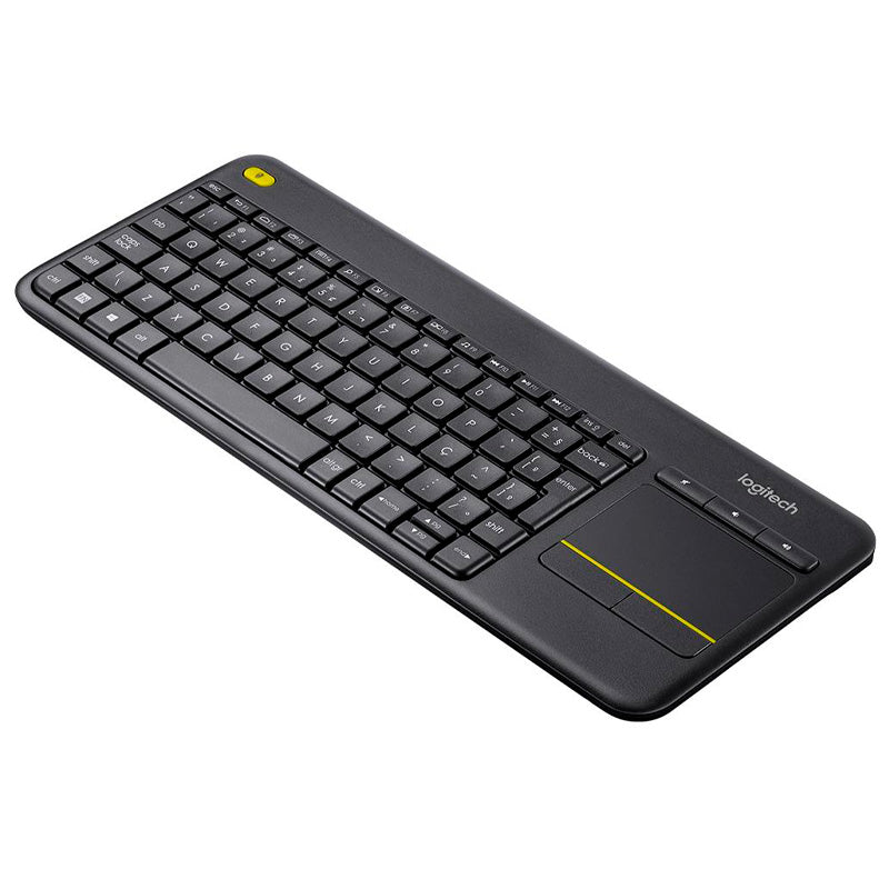 Teclado Sem Fio Logitech K400 Plus Touchpad Smart Tv 920-007125