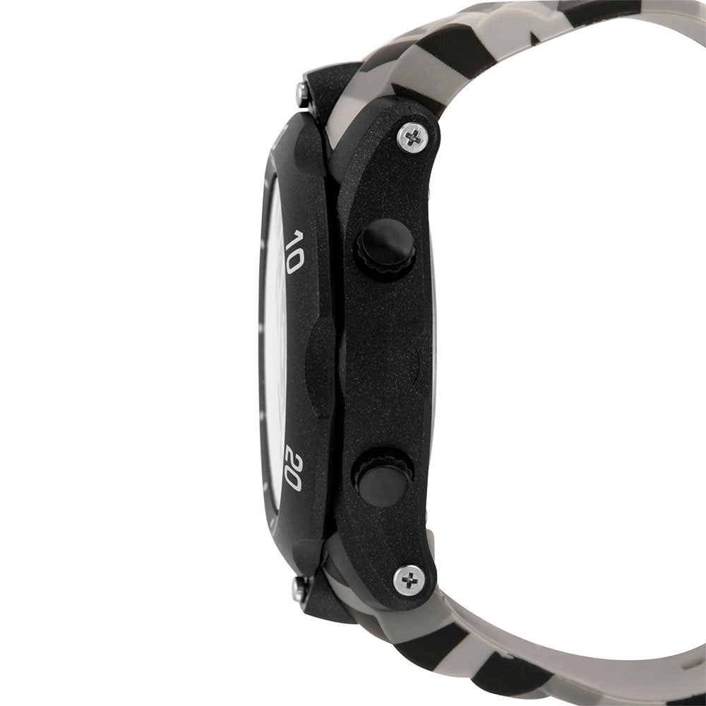 Relógio de Pulso Digital Mormaii Urban Militar Masculino em Silicone Preto/Cinza - MO10900B/8F