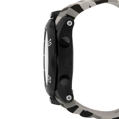Relógio de Pulso Digital Mormaii Urban Militar Masculino em Silicone Preto/Cinza - MO10900B/8F