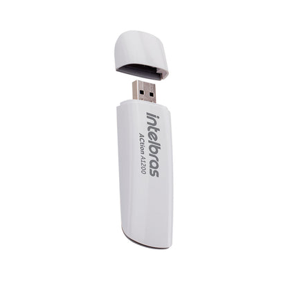 Adaptador Usb Wireless Intelbras Action A1200 Dual Band 300Mbps/867Mbps - 4710018