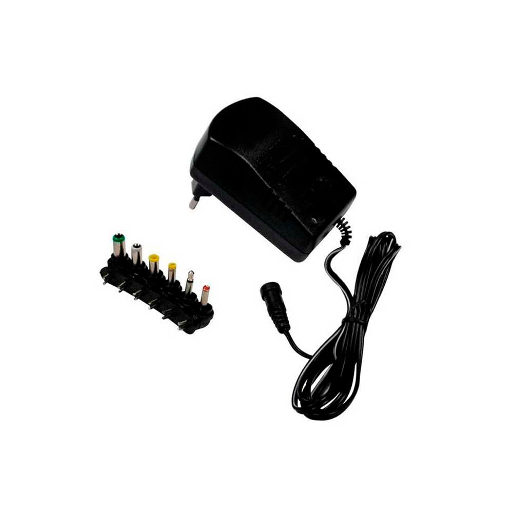 Fonte de Alimentação Regulada Universal 30w 6 Plugues Bivolt