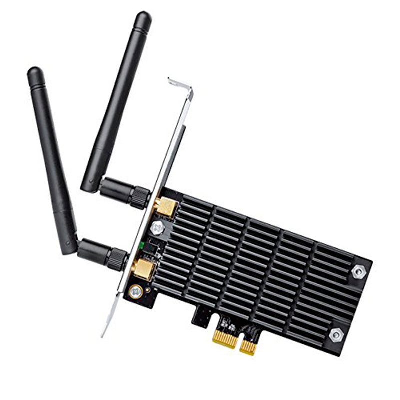 Placa De Rede Sem Fio Pci-E Tp-Link  Dual Band 2 Ant - T6e Ac1300