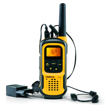 Radio de Comunicação Walkie Talkie Intelbras RC4102 Amarelo - 4528102