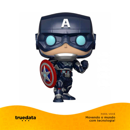 Funko Pop Avengers Gamerverse - Capitao America - Stark Te - 35217