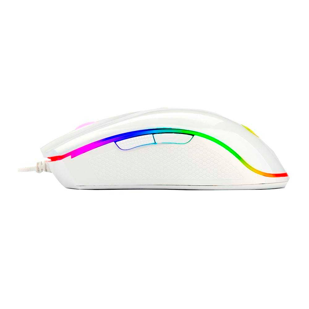 Mouse Gamer Redragon Cobra Lunar Branco RGB - M711W