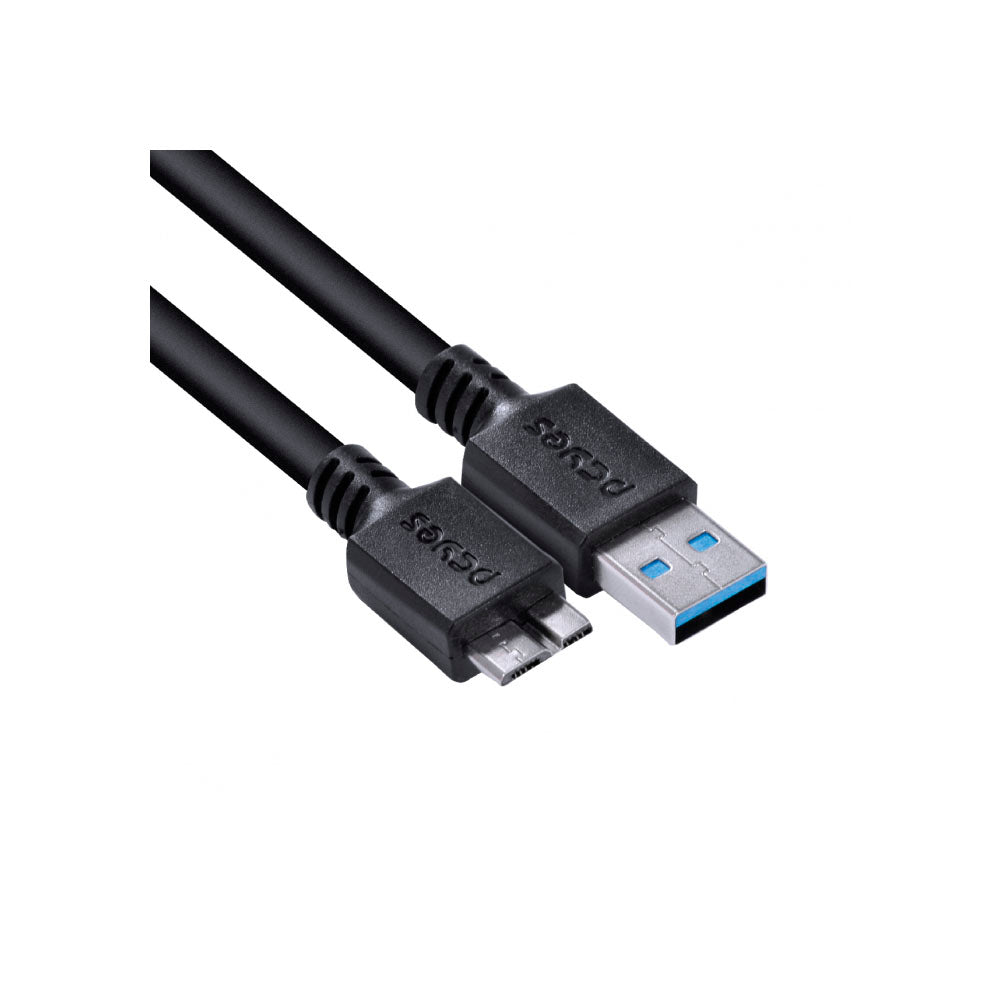 Cabo Usb Tipo A 3.0 Macho X Micro Usb B Macho 3.0 1m P/ Hd Externo PCYes - PUAMCM3-1