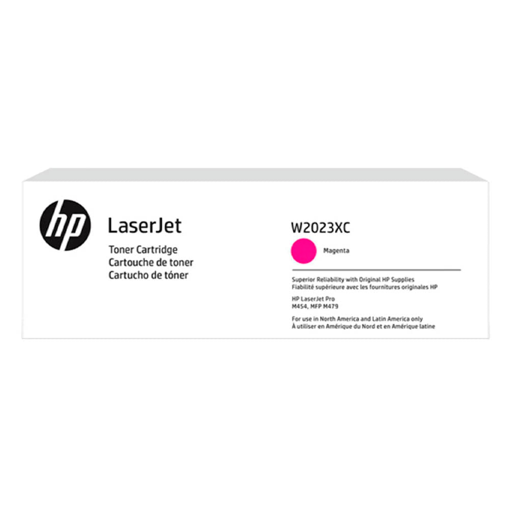 Toner HP W2023XC Magenta - P/ HP M454 M479