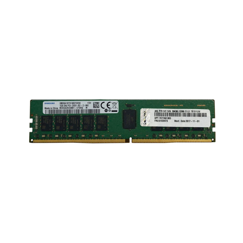 Memoria Para Servidor Lenovo Thinksystem Ddr4 16gb 3200mhz St50 Udimm - 4X77A77495